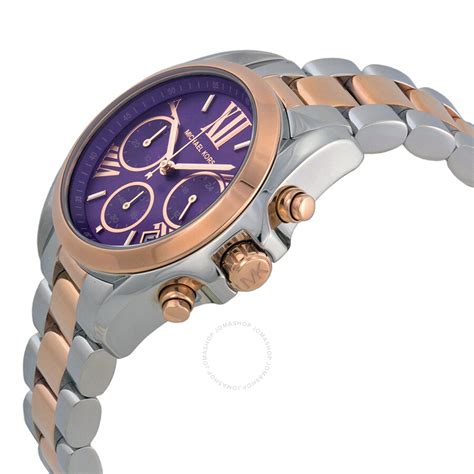 michael kors women watch purple